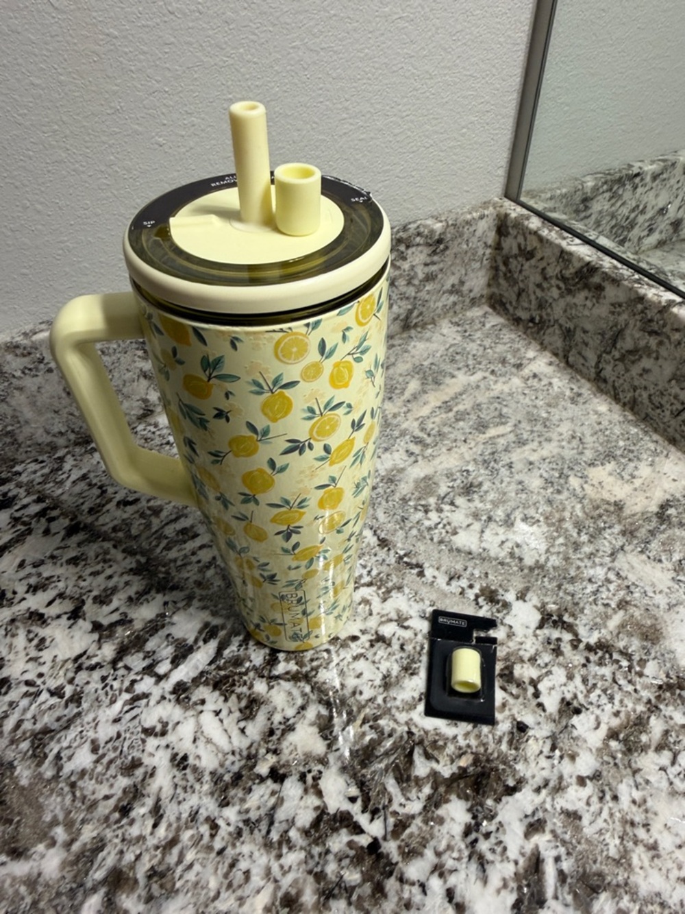 Brumate Lemoncello Tumbler 40oz and  Travel Coffee Mug 15oz - Picture 5 of 9